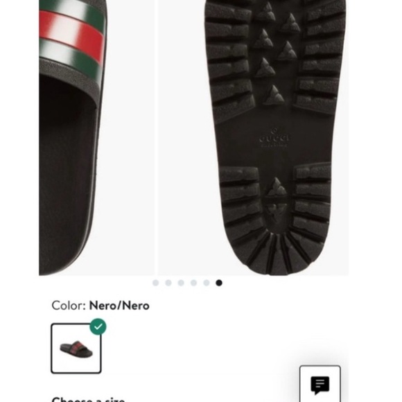 Gucci Black and Red Slip-On Loafers with Bold Stripes - Picture 12 of 14